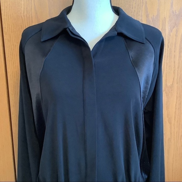 Haute Hippie Black Domino Bomber Jacket Sz-S - Picture 3 of 7